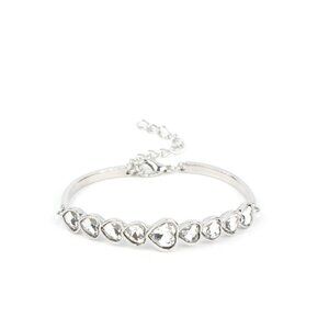 Lusty Luster - White Bracelet